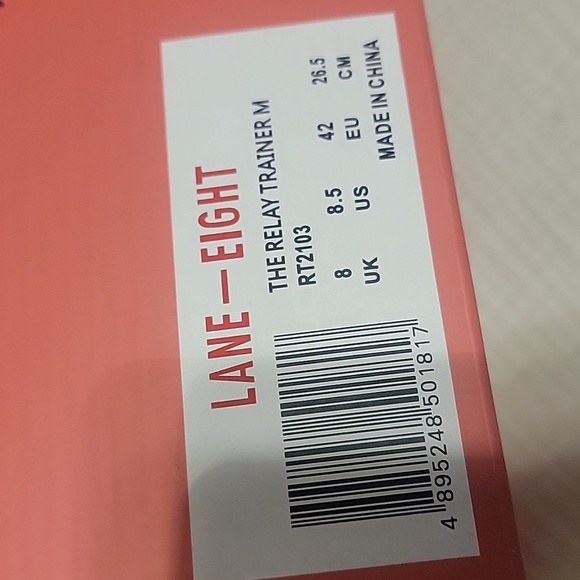 Lane eight running shoe size 8.5 womens 10 - Picture 6 of 7